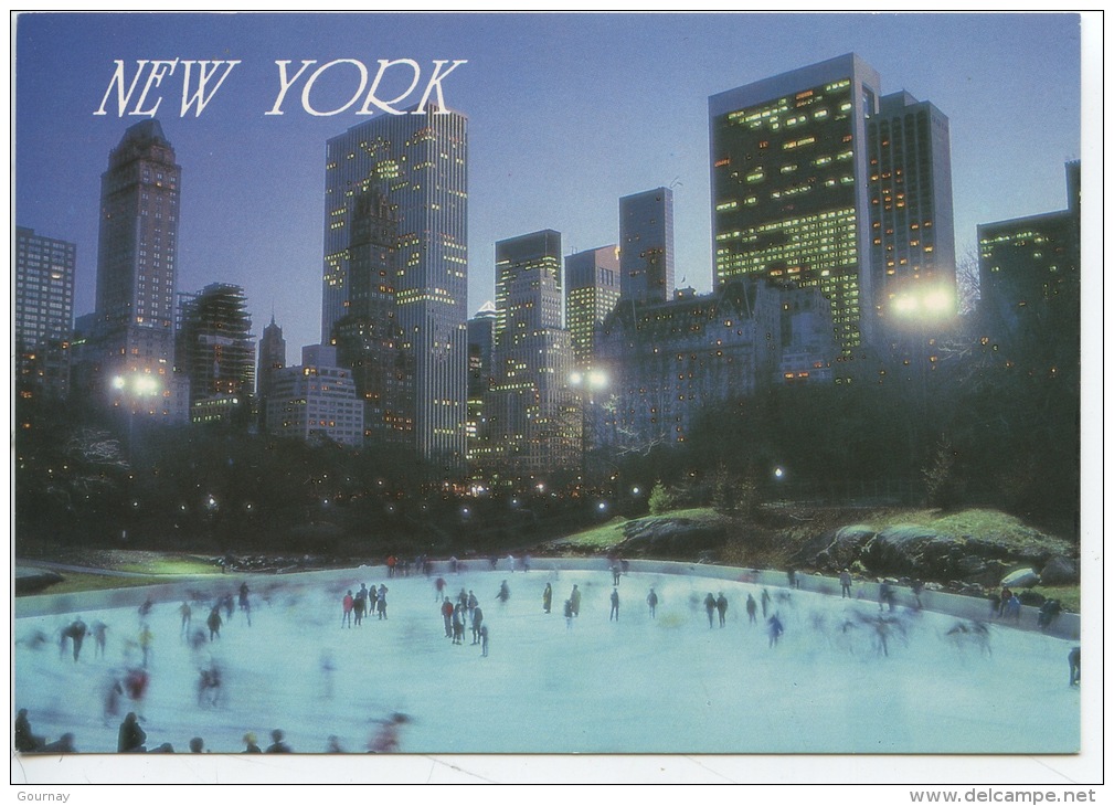 New York The Wollman Stating Rink In Central Park (n°1489 Neuve) - Central Park