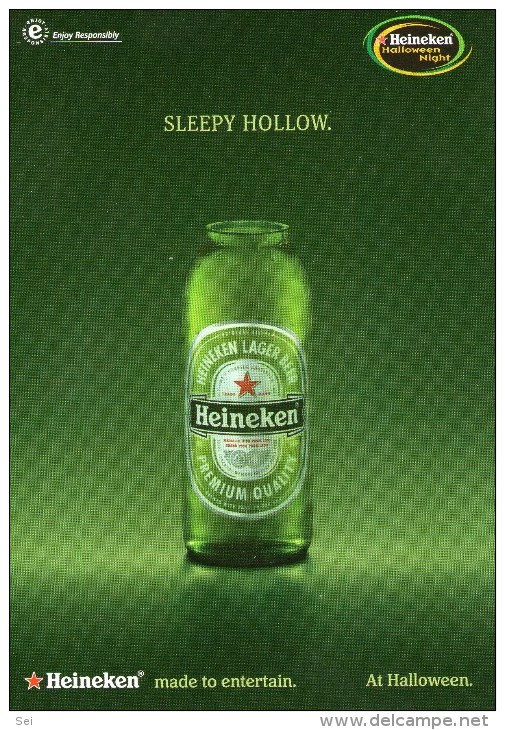 A 3692 -  Bevande, Birra Heineken - Publicité