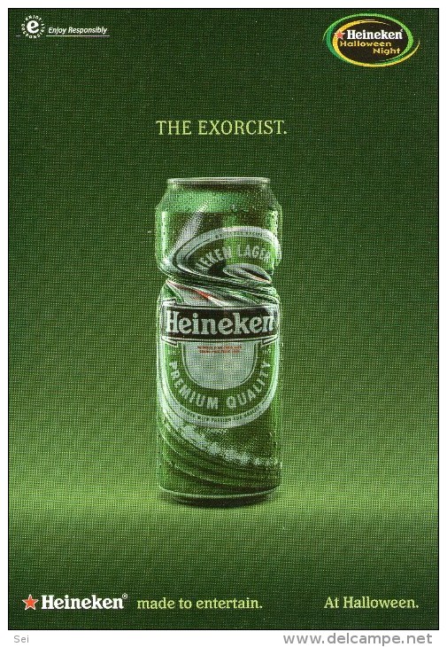 A 3693 -  Bevande, Birra Heineken - Publicité