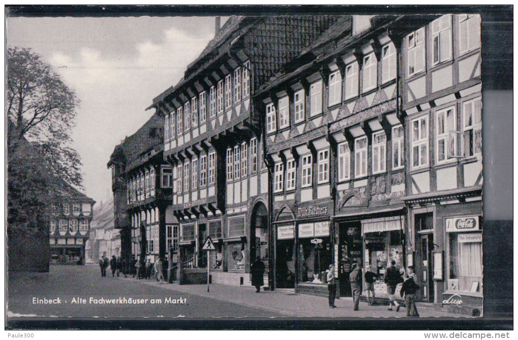 Einbeck - Alte Fachwerkhäuser Am Markt - Einbeck