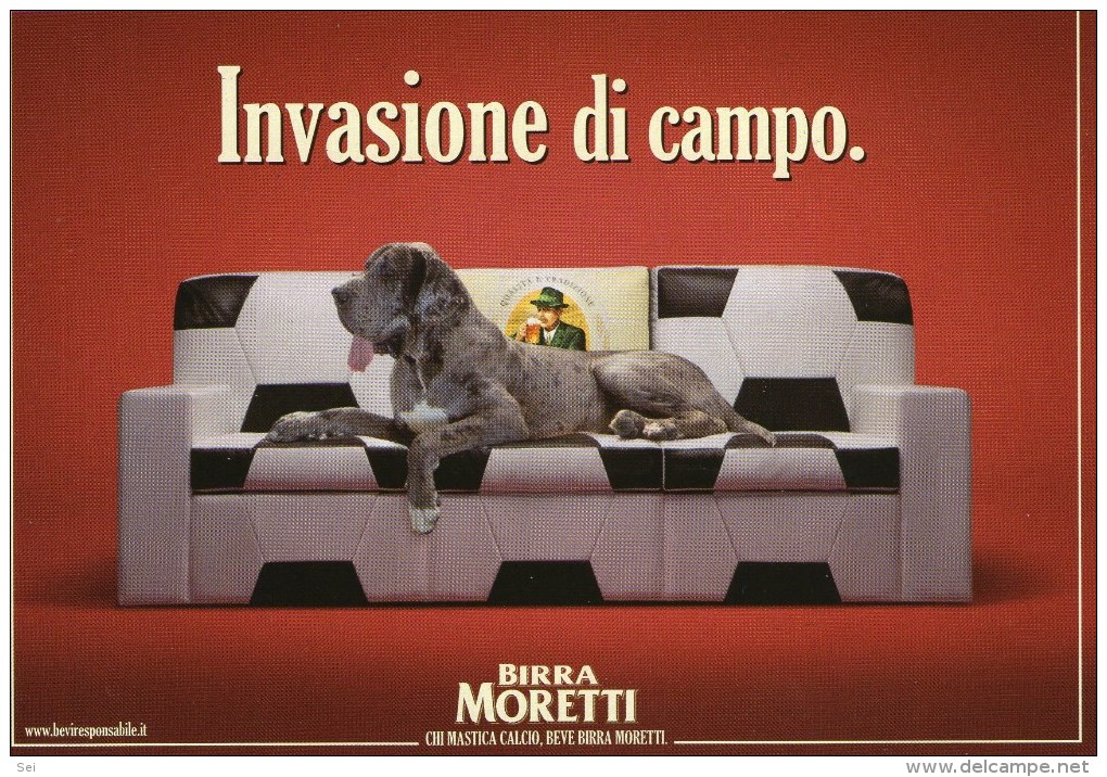 A 3698 -  Bevande, Birra Moretti - Advertising