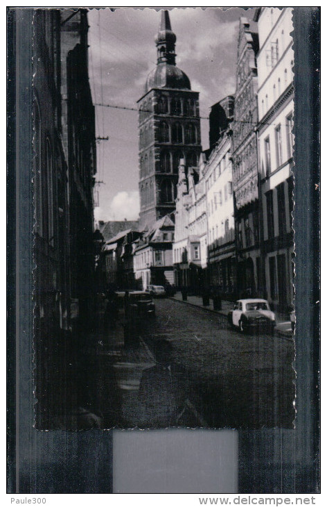 Stralsund - Blick Zur Nicolaikirche - Minikarte - Foto - Stralsund