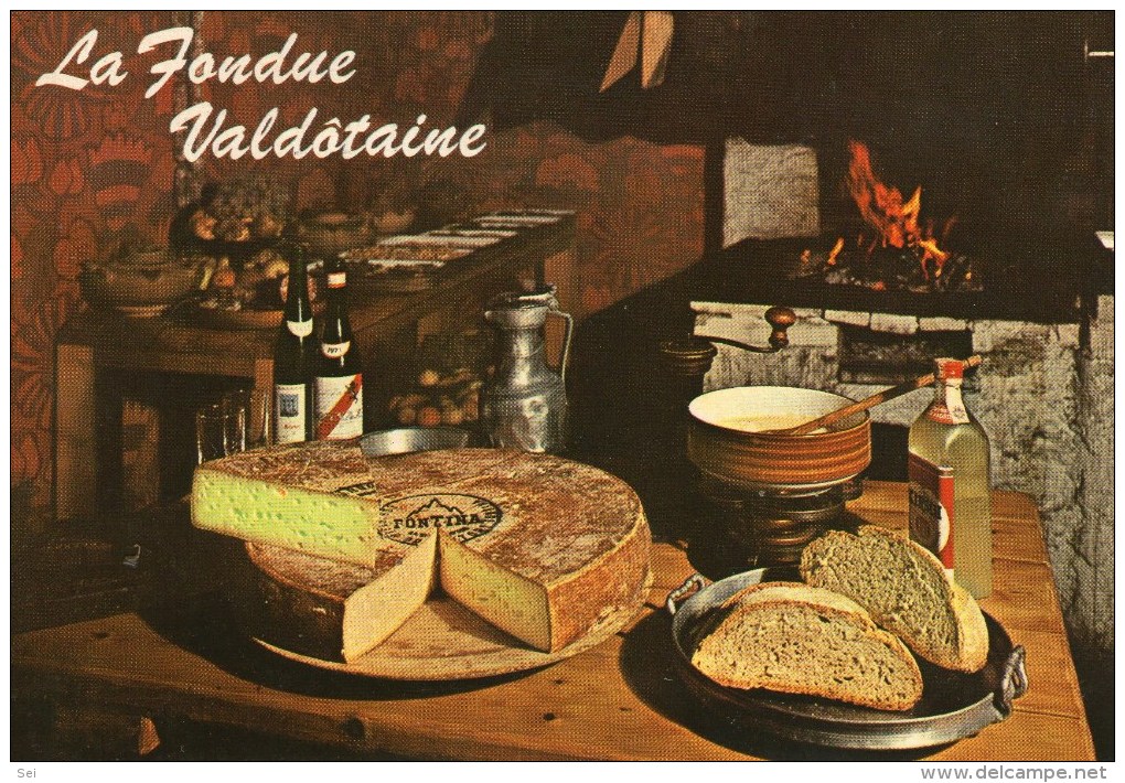 A 3705 -  Alimentari, Ricette, Fondue Valdotaine - Ricette Di Cucina