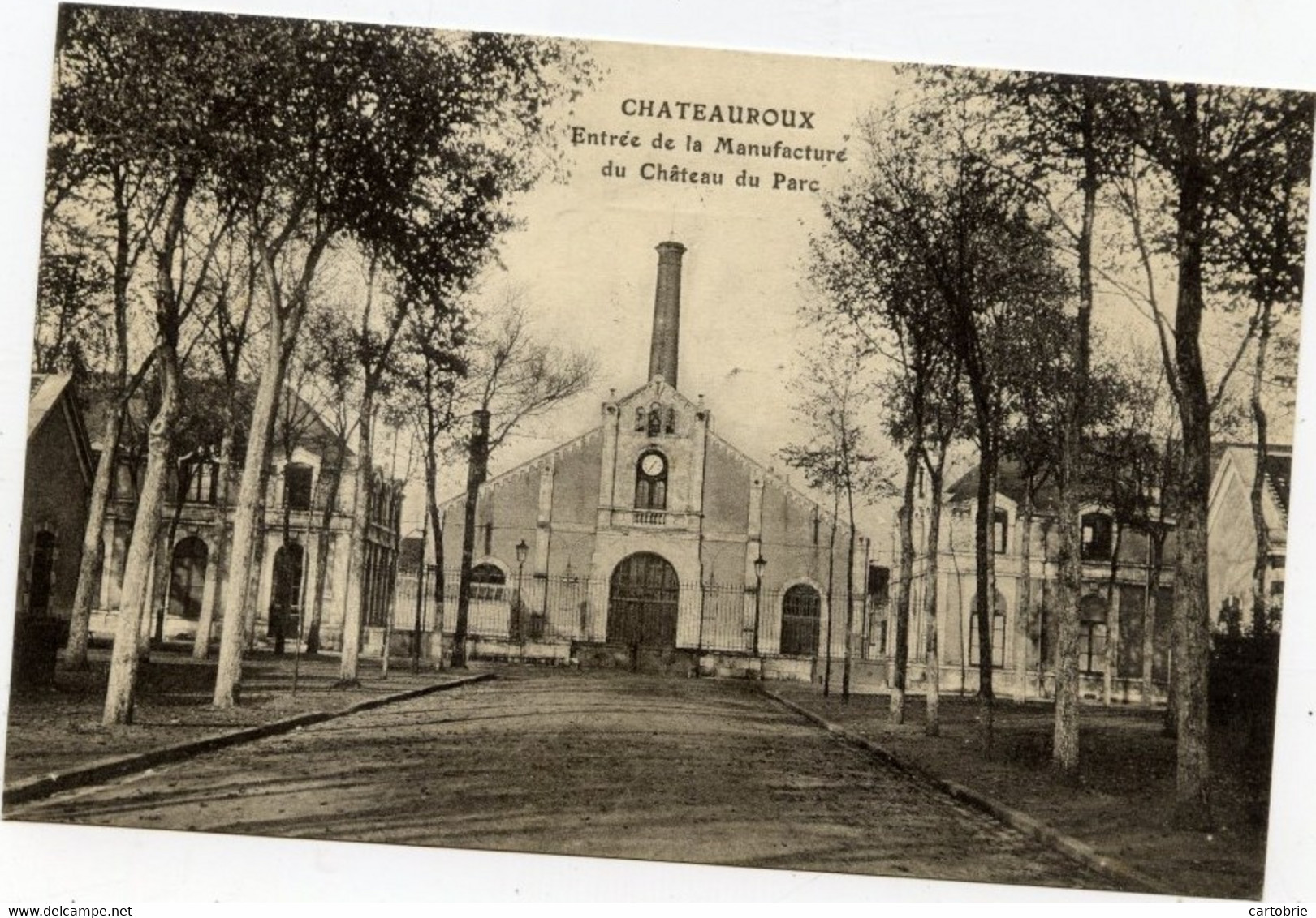 Dépt 36 - CHÂTEAUROUX - Entrée De La Manufacture Du Château Du Parc - Chateauroux