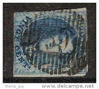 Medaillon 20 Cent  Met Distributie - Stempel D59 Van WELLIN  ; Staat Zie 2 Scans ! Inzet Aan 5 Euro ! - 1849-1865 Médaillons (Autres)