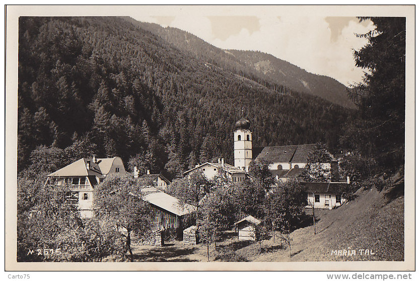 Autriche - Tannheimer Maria Tal - Panorama - Correspondance Intéressante - Tannheim