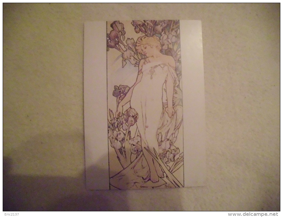 BELLE FEMME.SIGNE MUCHA - Mucha, Alphonse