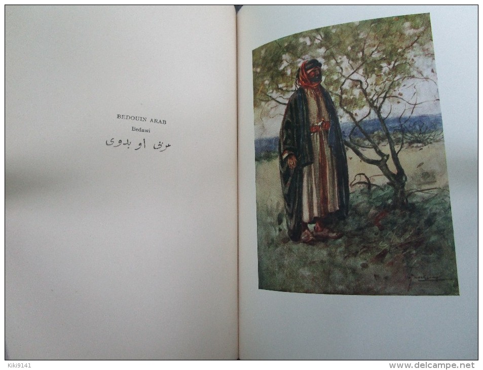 The People of EGYPT de Lance Thackeray (illustré de 32 gravures couleurs et 32 noir et blanc 140 pages)