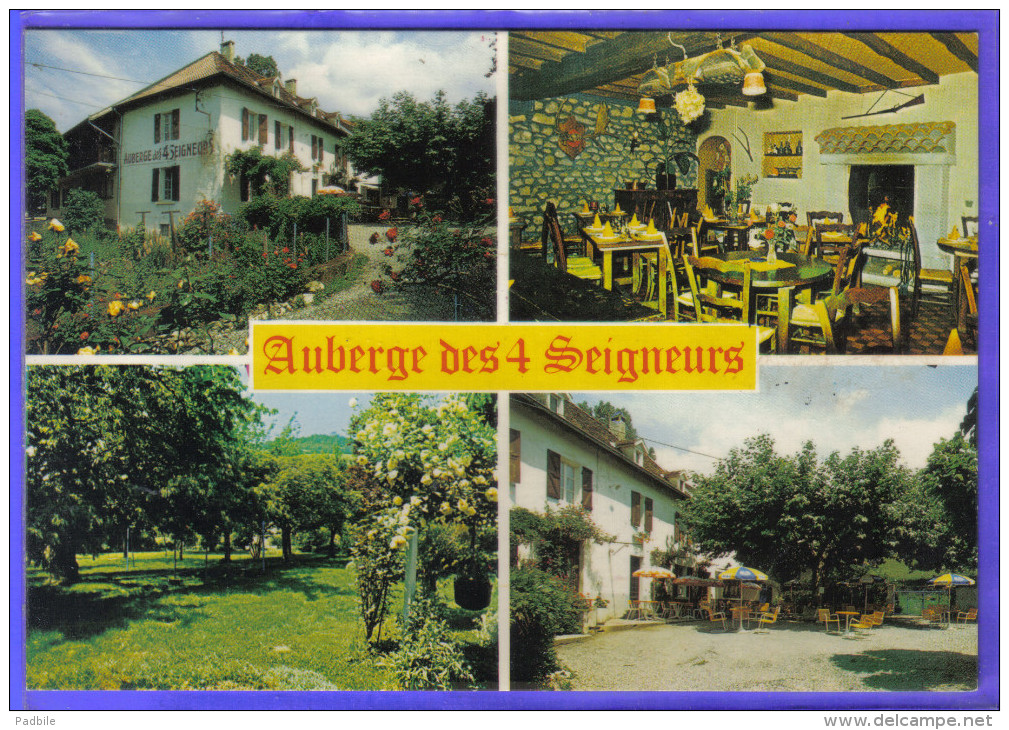 Carte Postale 38. Herbeys Eybens   Hotel-restaurant L'Auberge Des 4 Seigneurs  Trés Beau Plan - Herbeys