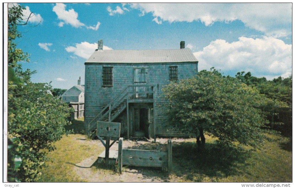 USA, Old Jail, Nantucket, Massachusetts, Unused Postcard [16390] - Nantucket