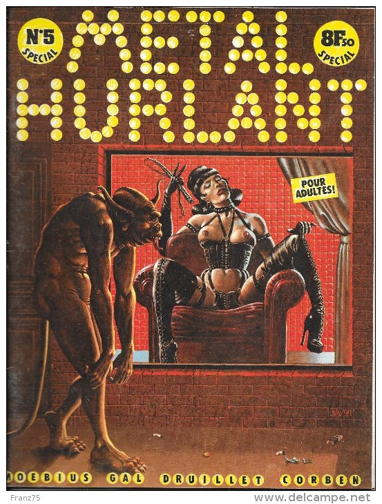 Métal Hurlant-revue N°5 Spécial -1976--TBE - Métal Hurlant