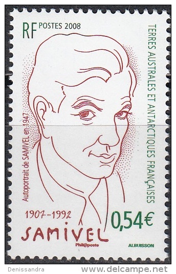 TAAF 2008 Yvert 501 Neuf ** Cote (2015) 2.00 Euro Samivel Paul Gayet-Tancrède - Unused Stamps