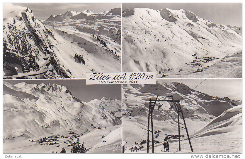 Zurs Am Arlberg - Ski Lift 1955 - Zürs