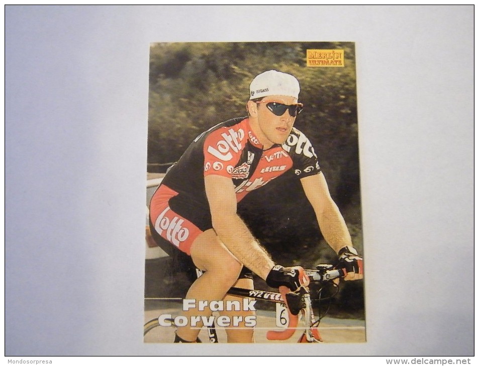 FIGURINA TIPO CARDS MERLIN ULTIMATE, CICLISMO, 1996,  CARD´S N° 147 FRANK COVERS - Ciclismo