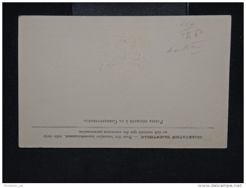 FRANCE - Carte Avec Timbre Belge Et Obl. De St Adresse 1917 ( Gouvernement Belge En Exil ) - A Voir - P 11490 - Lettres & Documents