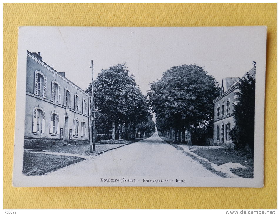 Dep 72 , Cpa  BOULOIRE , Promenade De La Butte (02V097) - Bouloire