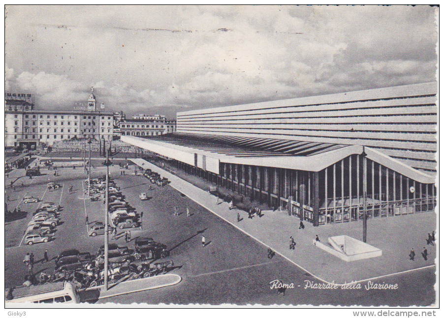 *ROMA 1959 STAZIONE TERMINI TARGHETTA EMA JOLLY HOTELS - Stazione Termini