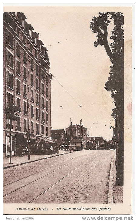 Hauts De Seine - 92 - La Garenne Colombes - Avenue De Lutèce 1935 - La Garenne Colombes