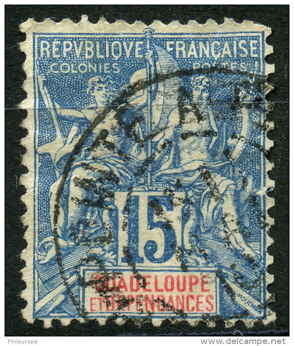 Guadeloupe (1892) N 32 (o) - Oblitérés
