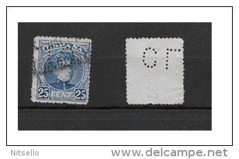 LOTE  2238 C  ///  ESPAÑA EDIFIL Nº 248    CON PERFORACION COMERCIAL - Usados