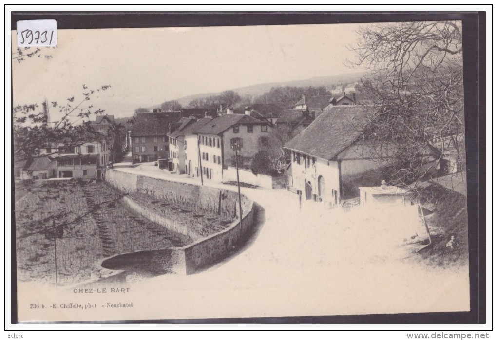 PRES DE GORGIER - CHEZ LE BART - TB - Gorgier