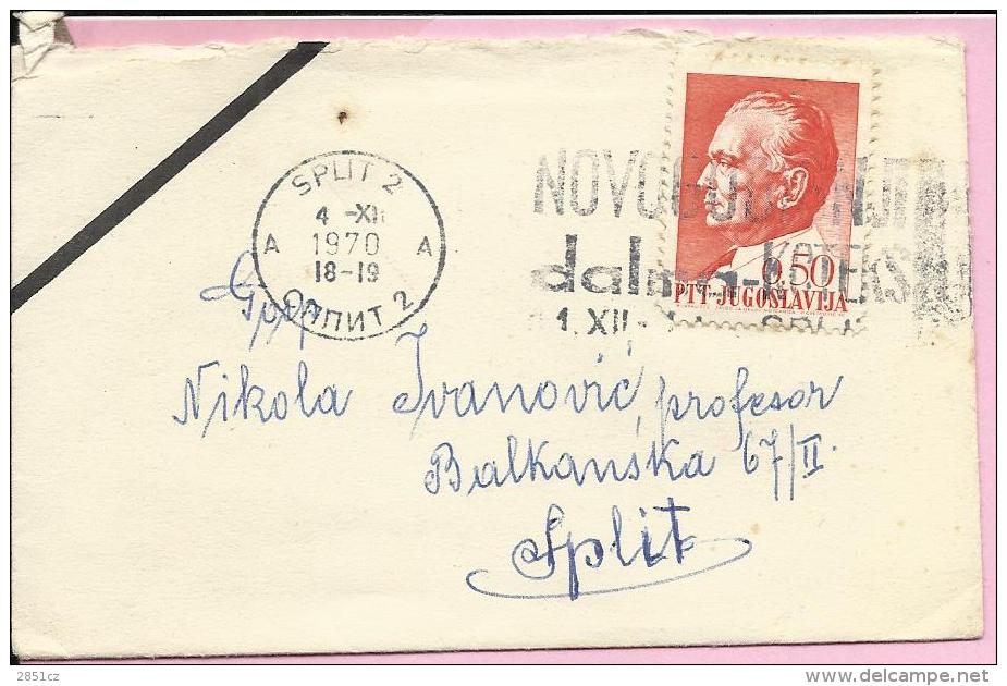 Letter - Split, 4.12.1970., Yugoslavia - Other & Unclassified