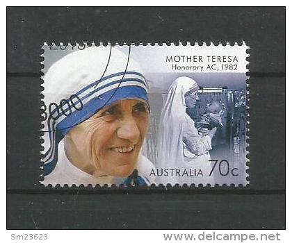 Australien 2015 ,  Mother Teresa - Sheet Stamp - CTO Gestempelt / Used / Hinged / (o) - Mère Teresa