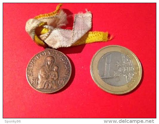 MEDAGLIA - VATICANO - SALUS POPOLI ROMANI - PAPA PIO XII - PONT MAX - AN XI - AN-L-ABINITOSACERDOTTO - - Monarchia/ Nobiltà