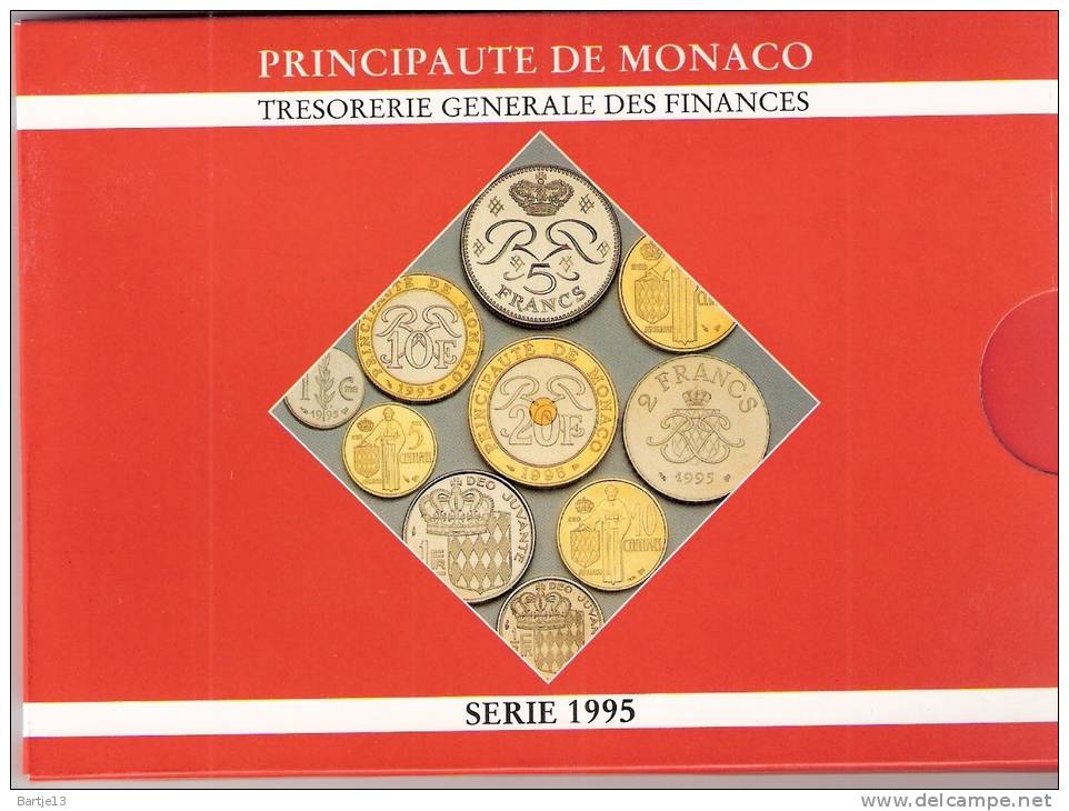 MONACO FDC SET 1995. EEN MOEILIJKERE SET DAN ALLE VERSCHENEN FDC EUROSETS - FDC