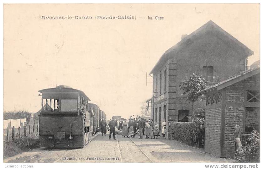 Avesnes Le Comte      62     La Gare - Avesnes Le Comte