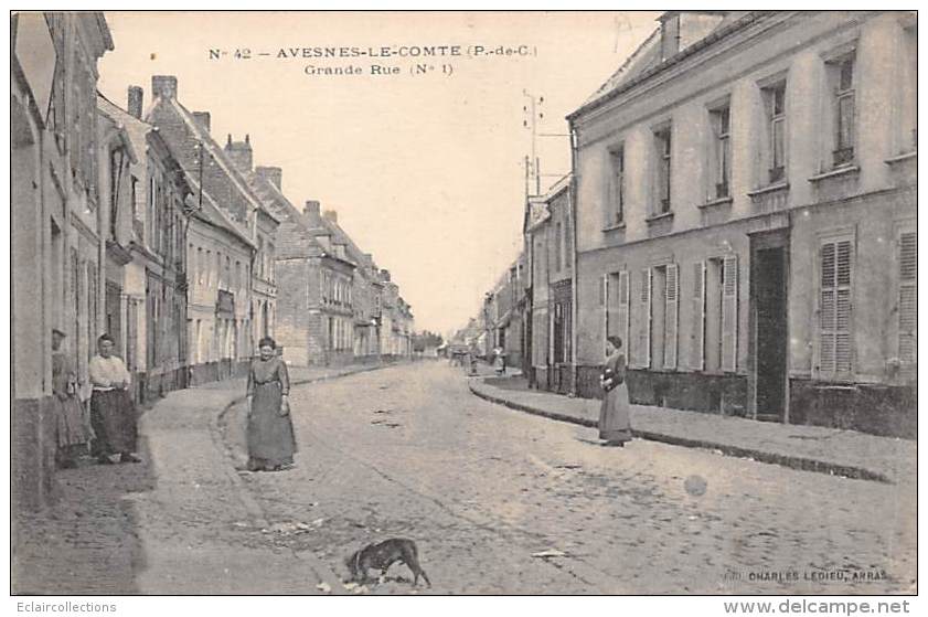 Avesnes Le Comte      62     Grande Rue - Avesnes Le Comte