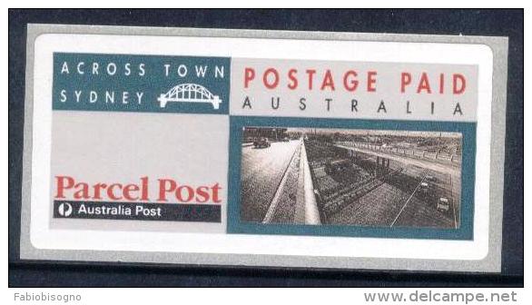 1991 Parcel Post Across Town Sydney Australia + FOLDER - Ponti