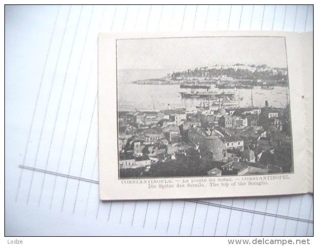 Turkije Turkey Constantinople Istanbul Booklet With 16 Photographs - Turkey