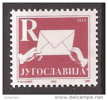 2002 B3082 - R -  SERBIA SRBIJA CRNA GORA MONTENEGRO  JUGOSLAVIJA JUGOSLAWIEN FREIMARKE  MNH - Autres & Non Classés