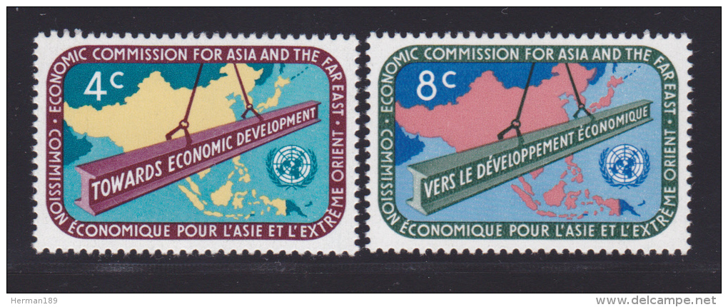 NATIONS UNIES NEW-YORK N°   76 &amp; 77 * MLH Neufs Avec Charnière, TB  (D1327) - Neufs