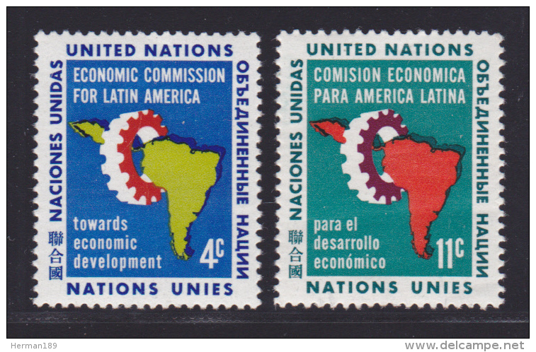 NATIONS UNIES NEW-YORK N°   89 &amp; 90 * MLH Neufs Avec Charnière, TB  (D1330) - Ungebraucht