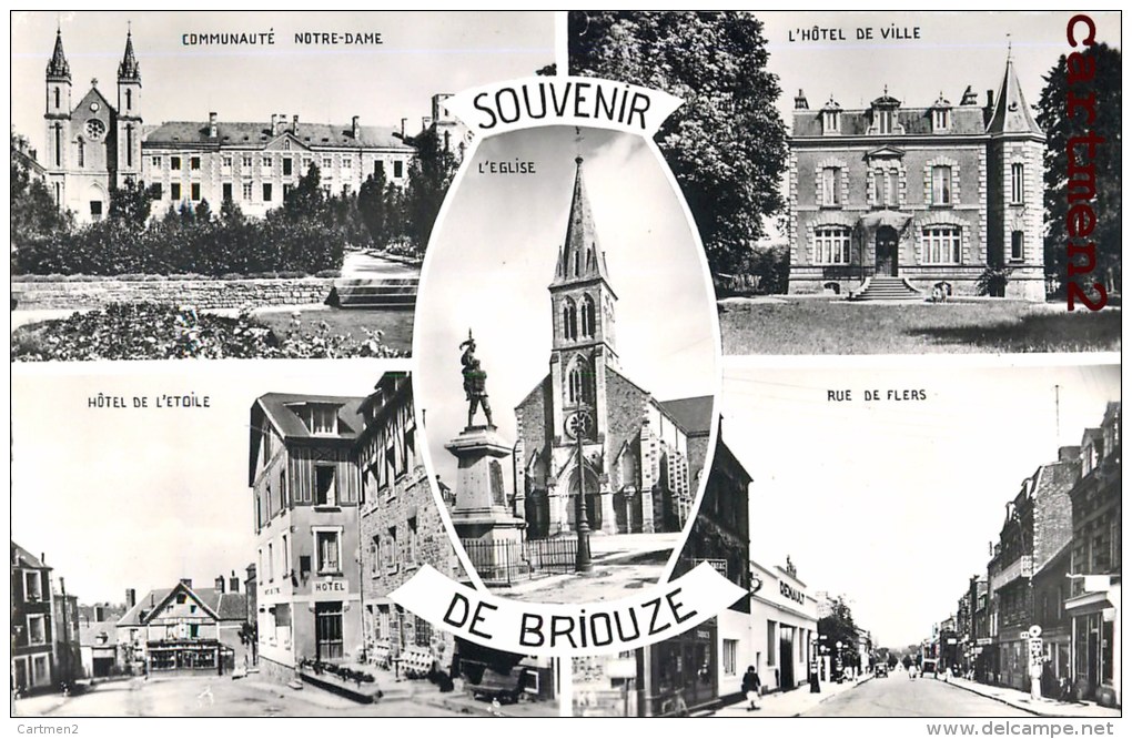 BRIOUZE MULTIVUES HOTEL DE L'ETOILE RUE DE FLERS 61 ORNE - Briouze