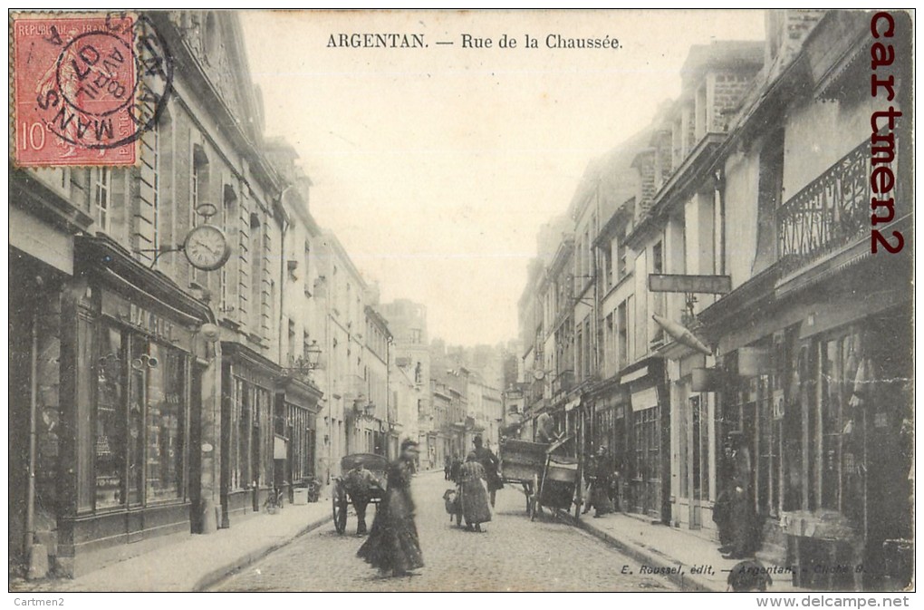 ARGENTAN RUE DE LA CHAUSSEE 61 ORNE - Argentan