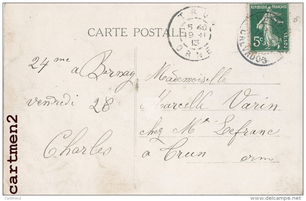 TRUN RUE DE L'EGLISE 61 ORNE - Trun