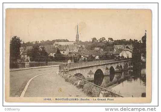 CPA 25 MONTBELIARD LE GRAND PONT - Montbéliard