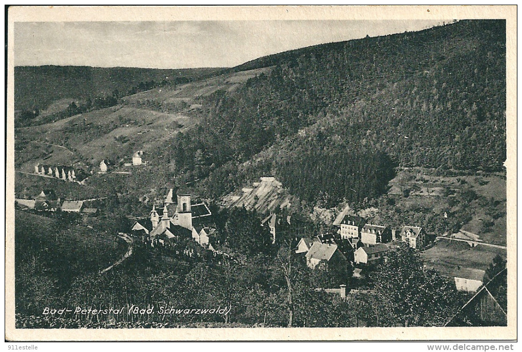 ALLEMAGNE  BAD - PETERSAL  ( Bad Schwarzwald ) - Bad Peterstal-Griesbach