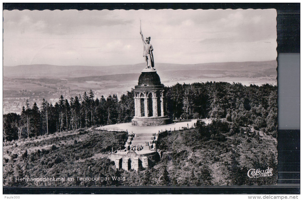 Detmold - Hiddesen - Hermannsdenkmal - Teutoburger Wald 1955 - Detmold