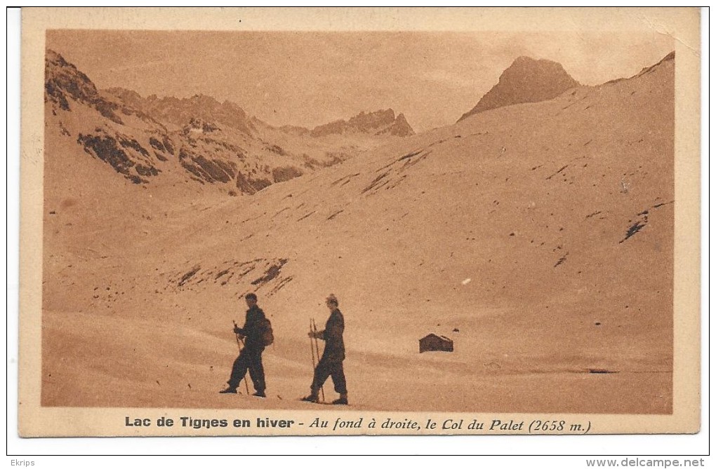 Lac De Tignes En Hiver - Alpinisme