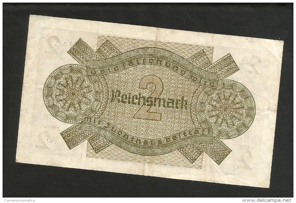 DEUTSCHLAND / GERMANY - 2 REICHSMARK (1940 -  1945) - WWII - Altri & Non Classificati