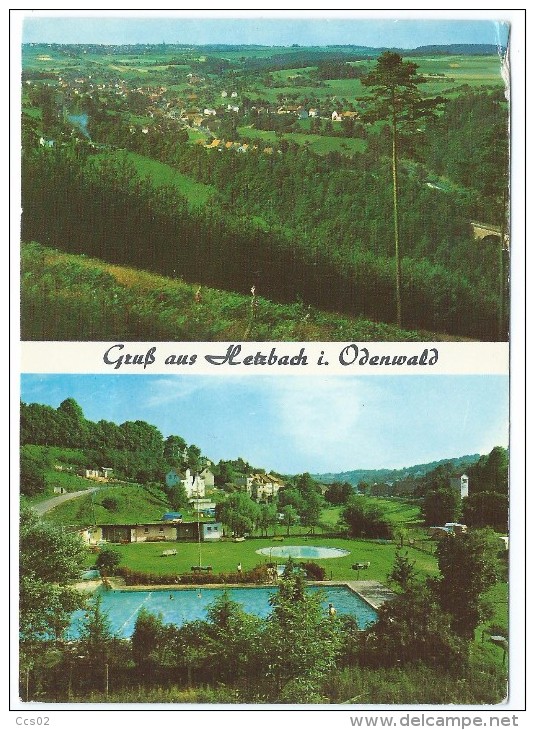 Gruss Aus Hetzbach I. Odenwald 1972 - Odenwald