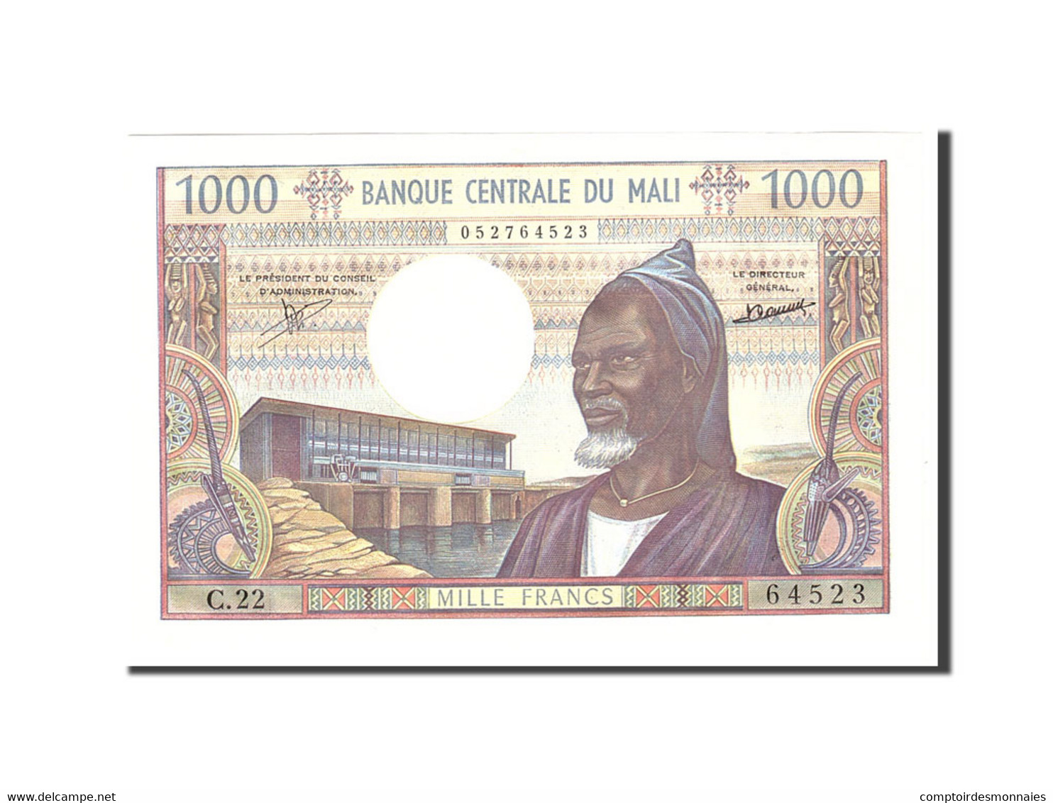 Billet, Mali, 1000 Francs, 1970, Undated, KM:13c, SUP - Mali