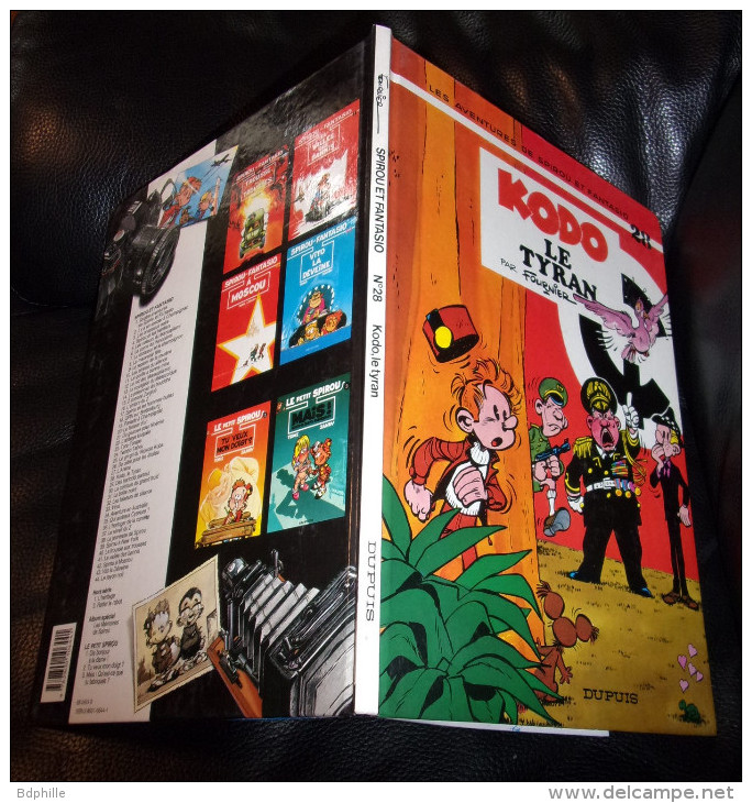 Spirou Et Fantasio, Tome 28 : Kodo Le Tyran Dupuis 1993 TBE - Spirou Et Fantasio