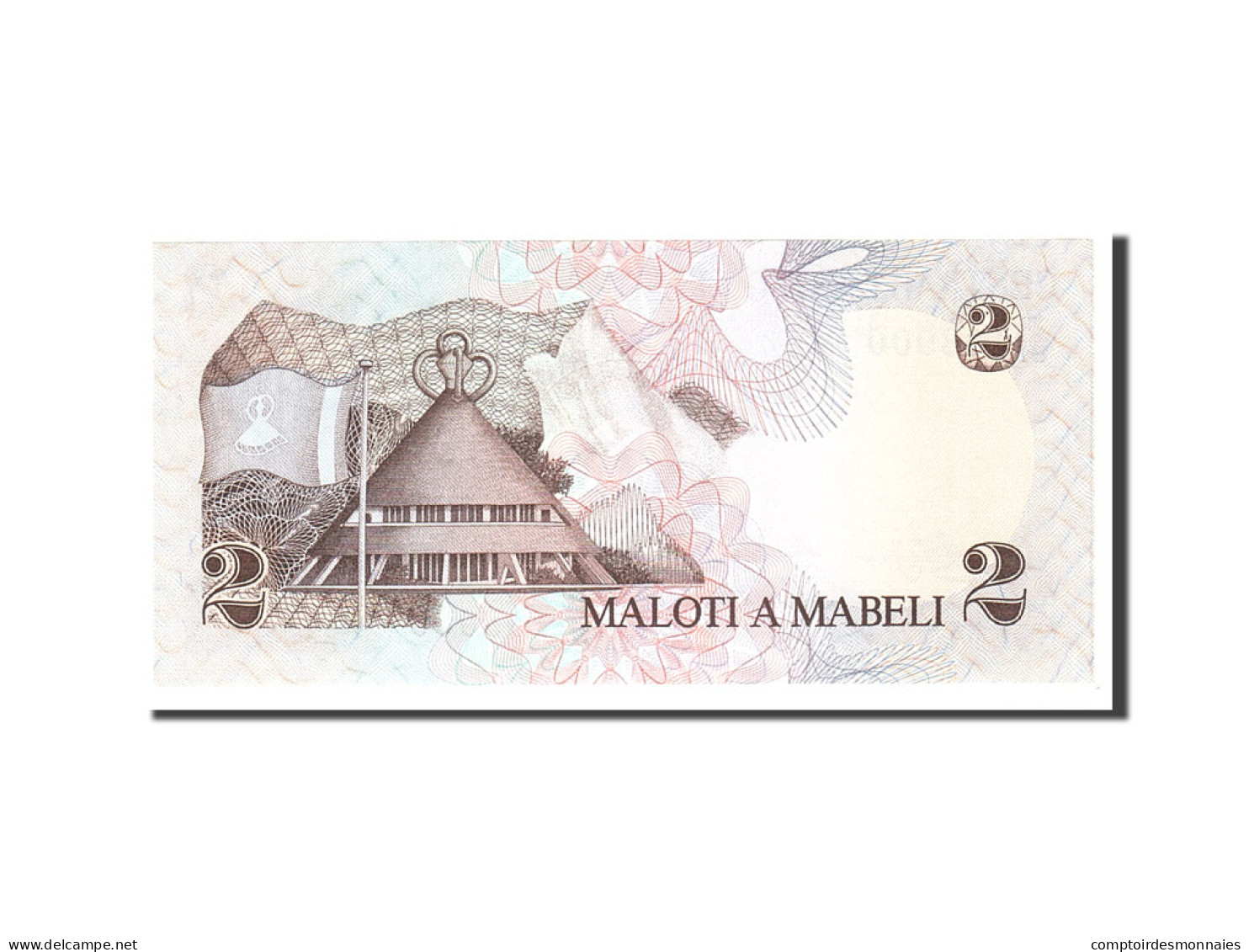 Billet, Lesotho, 2 Maloti, 1981, Undated, KM:4a, NEUF - Lesoto