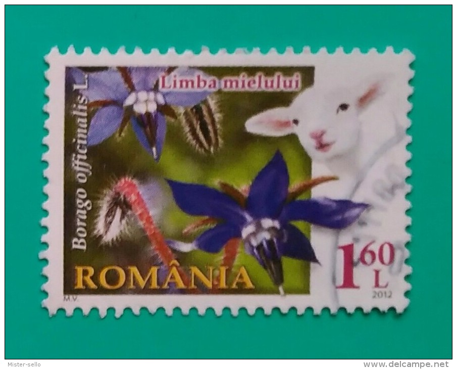 2012 RUMANIA. FLORES - FAUNA. USADO - USED. - Gebraucht