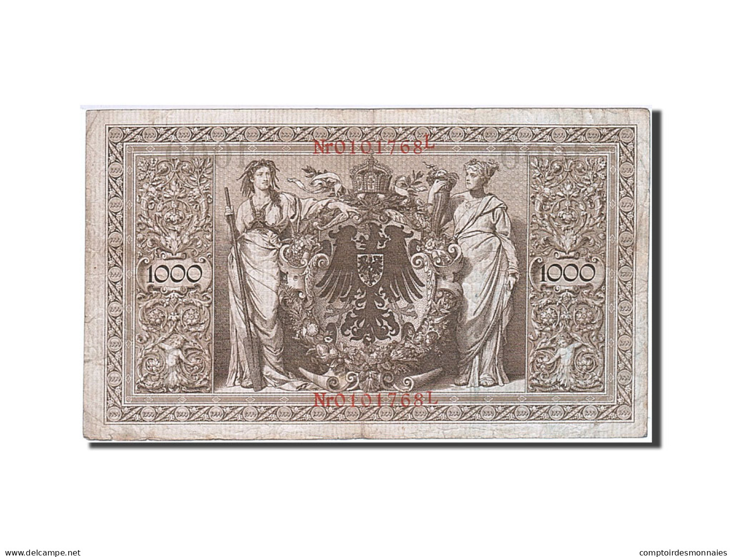 Billet, Allemagne, 1000 Mark, 1910, 1910-04-21, KM:44b, TTB - 1.000 Mark